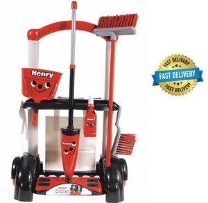 children's henry cleaning trolley