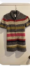 girls Tea Collection Nihon stripe sweater Korea Sz 7
