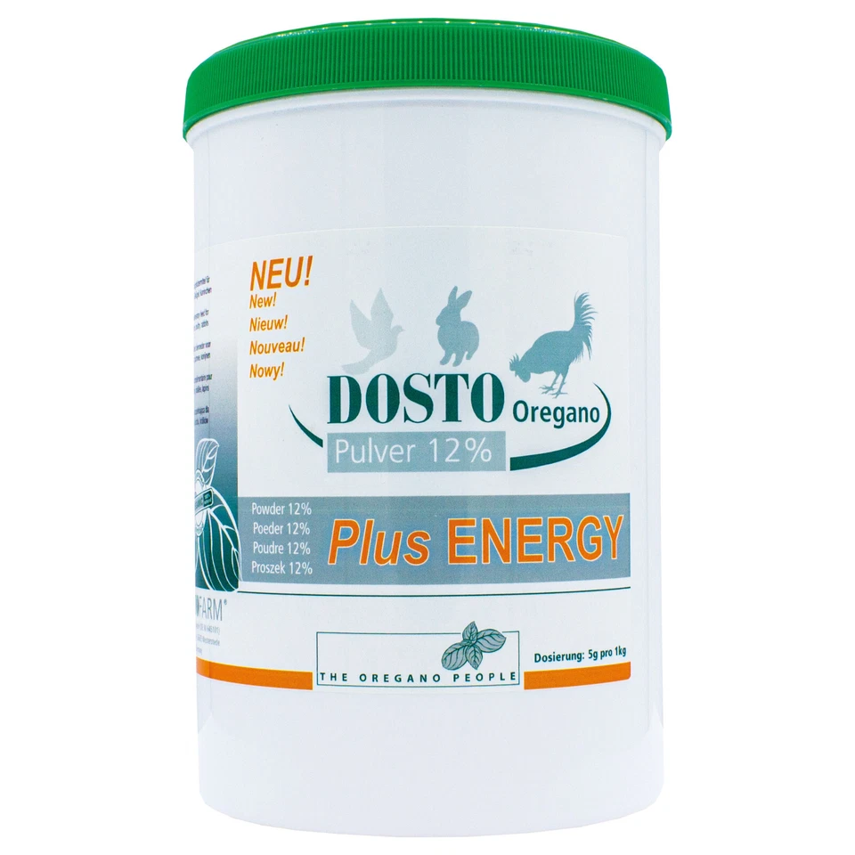 TOLLISAN Dosto Oregano Pulver 12% + Plus Energy 500g