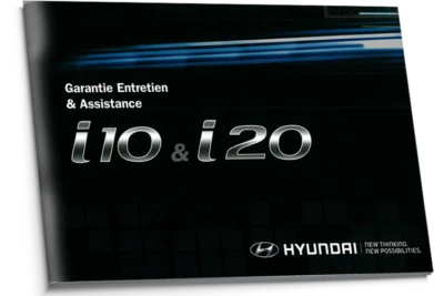 Carnet d'entretien en français de la Hyundai i10 i20