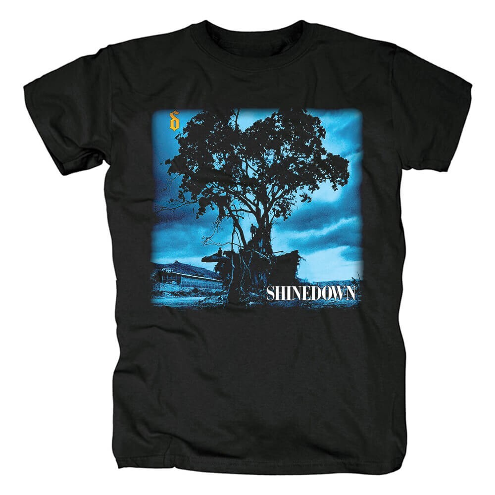 Shinedown Band Gift For Fans All Size T Shirt For Men Cotton Black MC309