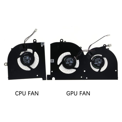 Laptop CPU GPU Cooling Fan For MSI GS75 Stealth P75 Creator MS-17G1 MS-17G2 - Photo 9/9
