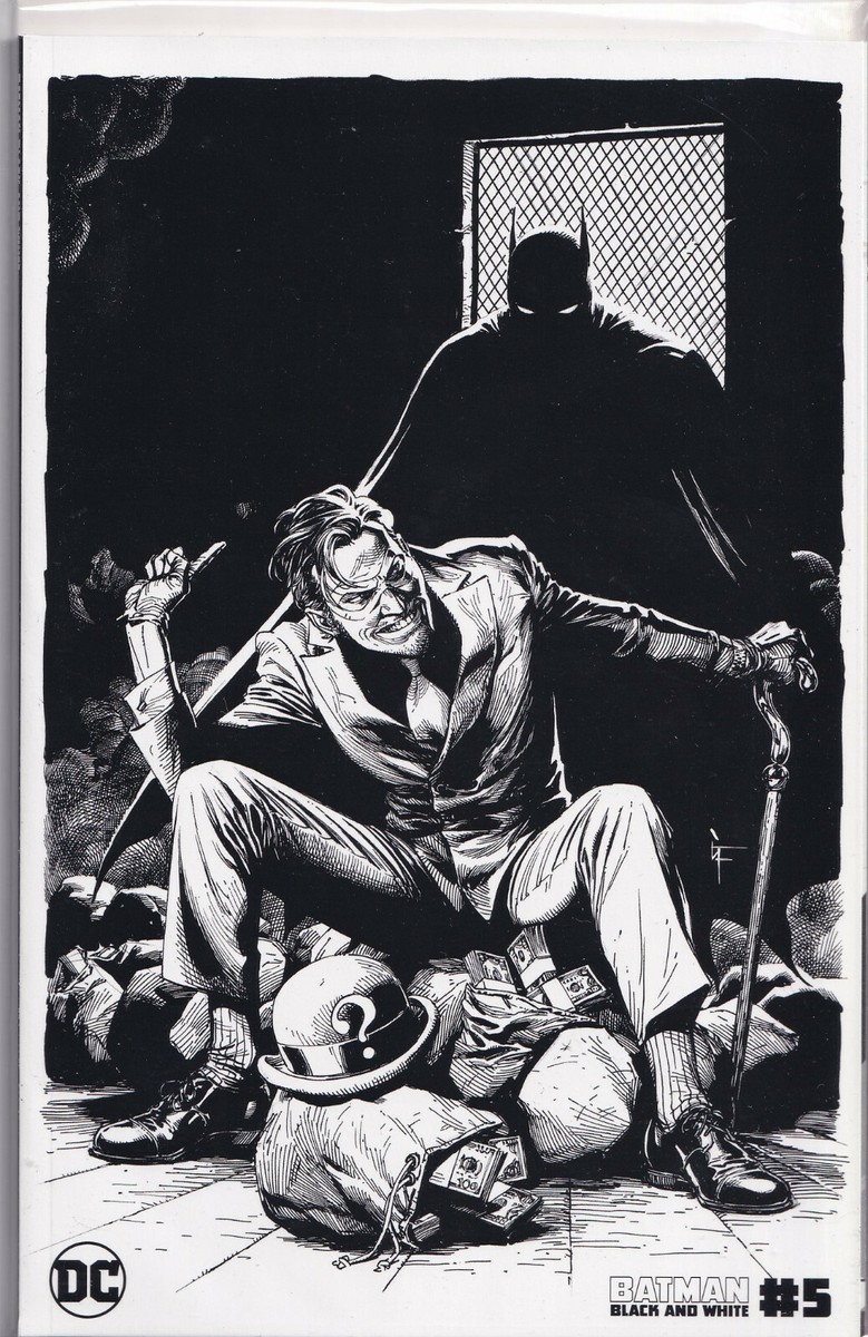BATMAN: BLACK & WHITE #5 (GARY FRANK VARIANT)(2021) COMIC BOOK