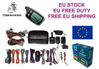 NEW Tomahawk TW-9010 anti-theft two-way alarm anti-theft system remote start