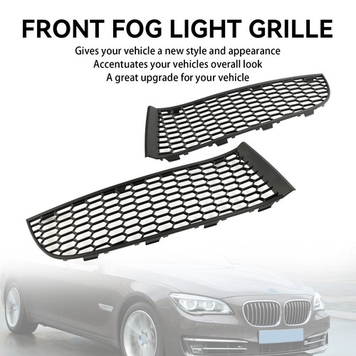 Front Bumper Lower Grille 51117903673 51117903674 Fit BMW F01 F02 2009-2015 AUS - Picture 3 of 17