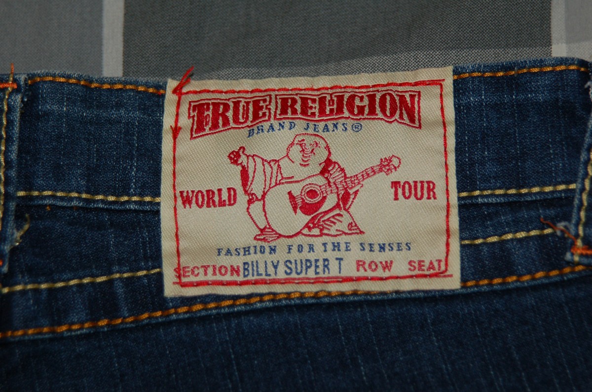 TRUE RELIGION BILLY デニム　サイズ28 TRUE RELIGION BILLY SUPER T WQ1M26NBT2 MADE IN USA JEANS 28