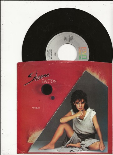 SHEENA EASTON STRUT RARE USA PROMO SINGLE FROM 1984