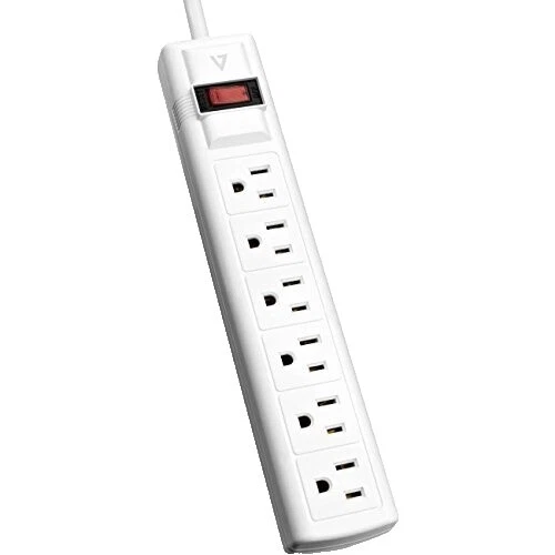5-9ft. 6 Outlets Computer Surge Surge Protectors Strips