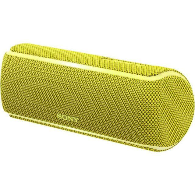 sony yellow speaker