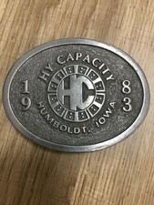 Hy-Capacity 1984 Humboldt Iowa Belt Buckle Parts for Agricultural Equipment L Ed