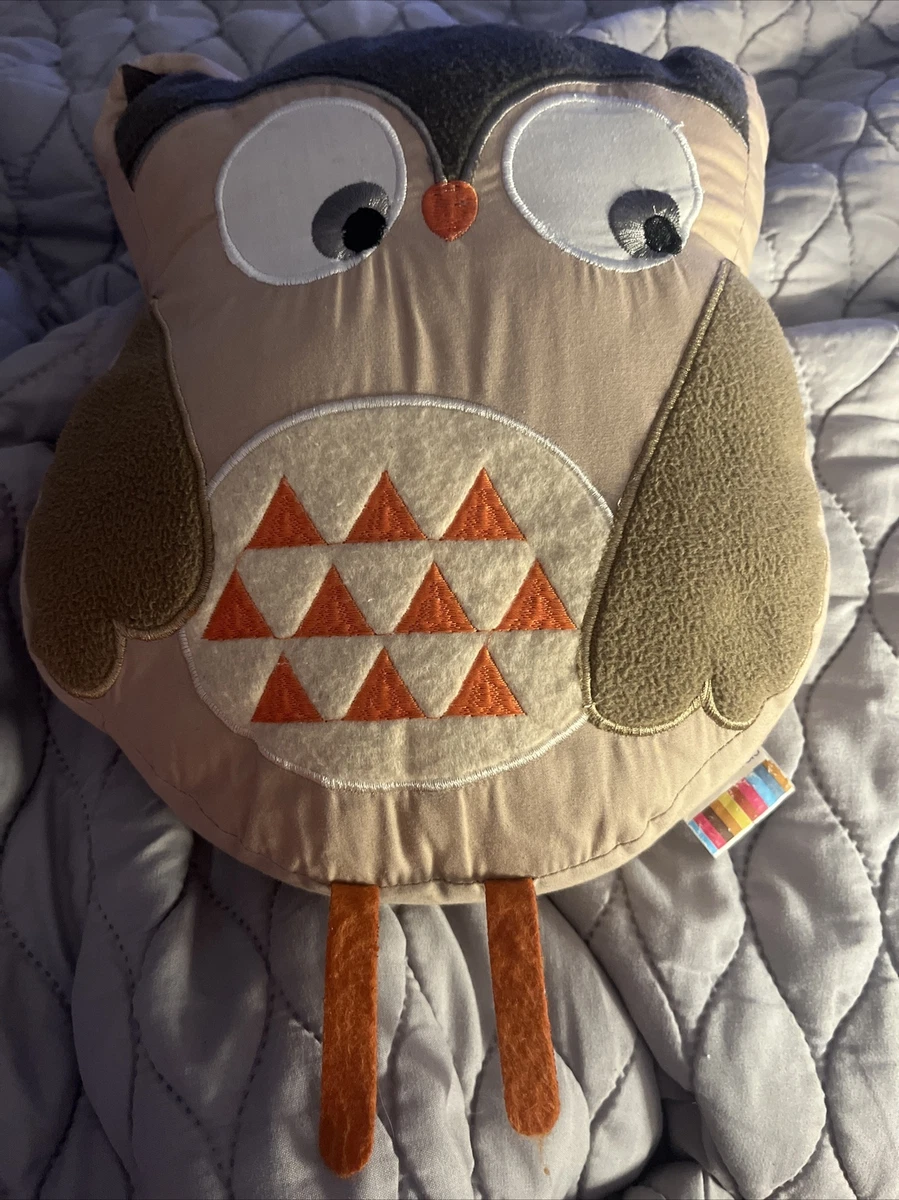 Adairs Kids plush pillow cushion Owl toy 30cm eBay