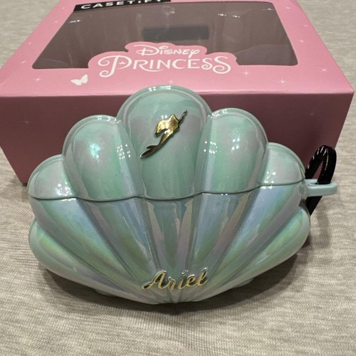 CASETiFY x Disney Ariel Shell AirPods Pro 2 Case – Blue-Green Used Japan - 第 1/6 張圖片