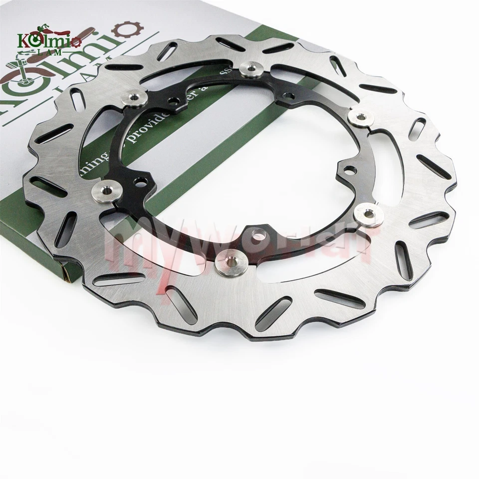 Rotores de disco de freno delanteros aptos para YAMAHA YZF R7 2022-2023 Foto 3 de 4