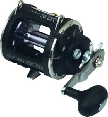 Okuma CV-55L Convector Trolling Reel, 2BB + 1RB, 4.0:1 Ratio, Alum