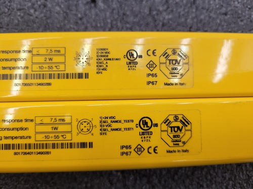 Reer Series EOS4 Light Curtains 460mm Height EOS4E-453-X EOS4R-453-X 12m Range - Picture 10 of 17