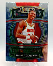 2021-22 Panini Select - Select Company Insert- Hakeem Olajuwon #6