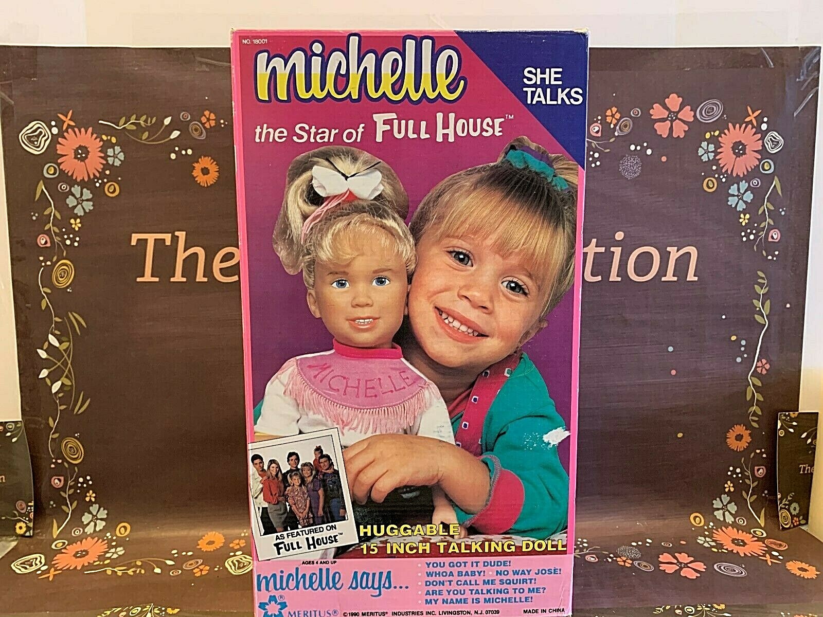 talking michelle doll from full house