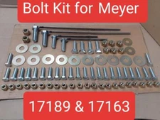 Meyer EZ Plus/MDII Mount Bolt Kit Snow Plow Ford 08-16 Superduty 4x4 17163 17189