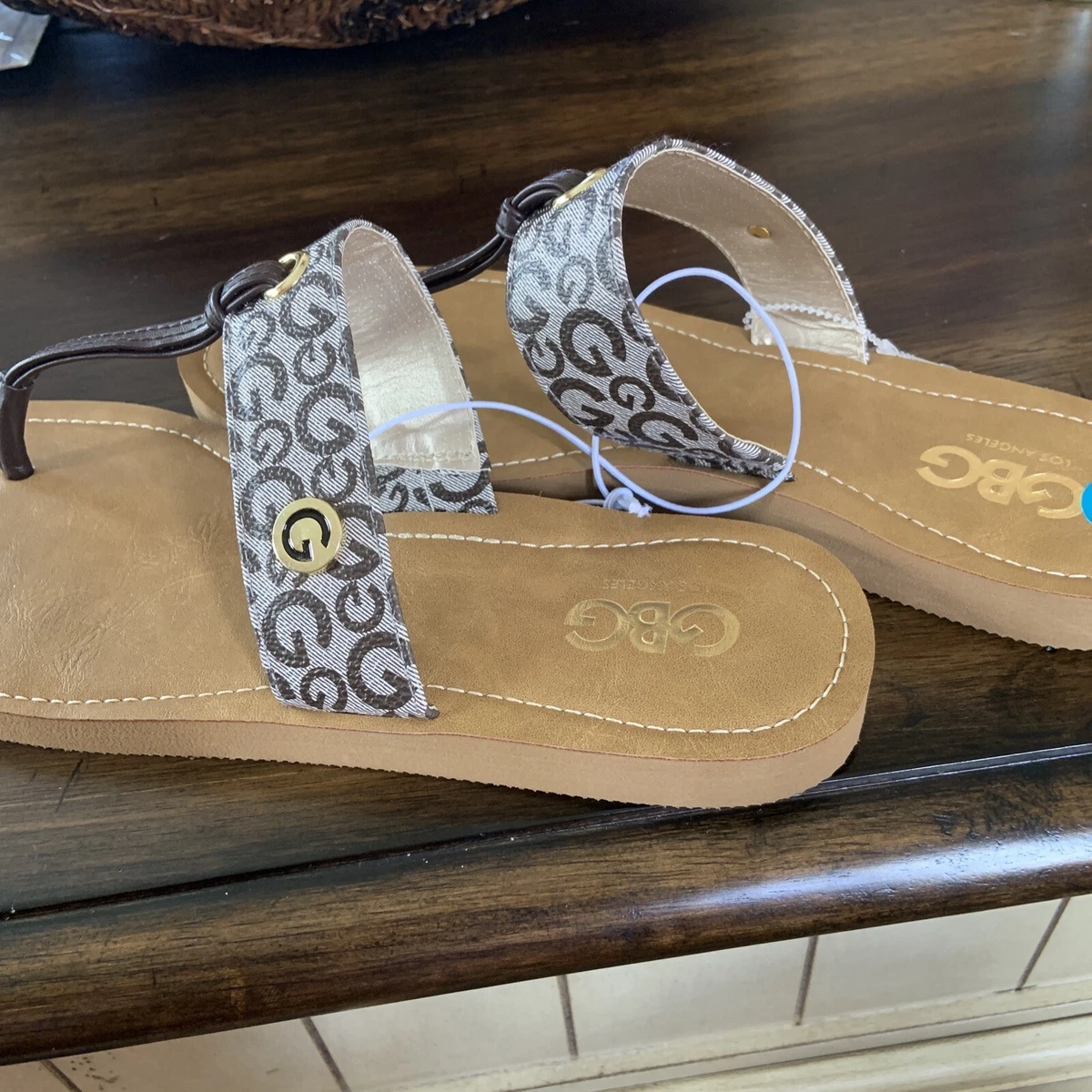 Guess ladies shop sandals
