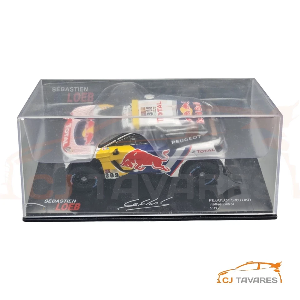 ALTAYA PEUGEOT 3008 DKR #309 SEBASTIEN LOEB RALLY DAKAR 2017 1/43 - Image 3 of 3
