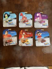 6 HOT WHEELS 2020 Character Cars DISNEY Mulan Tigger Cheshire Cat Jack Series 7