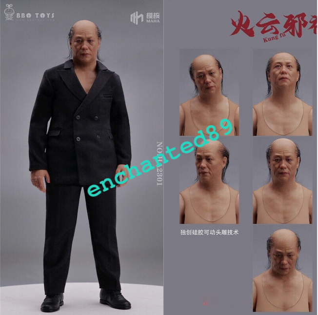 BBOTOYS Kung Fu Hustle Huo Yun Xie Shen Action Figure Model In