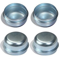 4pcs 1.98'' Trailer Hub Dust Caps,Bearing Center Replacement Trailer