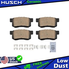 Rear Ceramic Brake Pads for CL ILX Integra RSX TL TSX Vigor Accord Civic SX4
