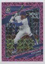 2021 Panini Donruss Optic Pink Velocity Prizm 142/249 Kyle Lewis #122 0i8b