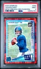 2025 Panini Donruss Jaxson Dart Optic Preview Red Pandora #400 RC PSA 9