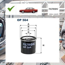 Ölfilter Filtron für Suzuki Swift IV FZ, NZ 1.2 (AZH 412)