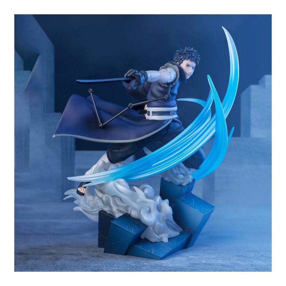 Figurines Naruto Figuarts Zero Obito Uchiha manga statuette de combat pas cher