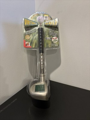 1999 MGA Reality Sports Virtual Golf Electronic Handheld Motion Game SEALED Vtg