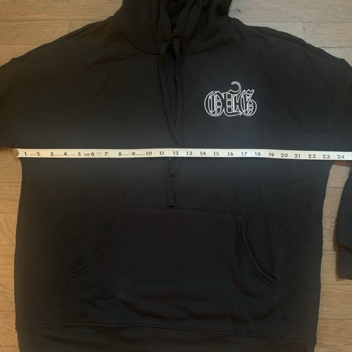 On D Gas Racing Fleece Hoodie | M | Black New!! - Picture 10 of 12