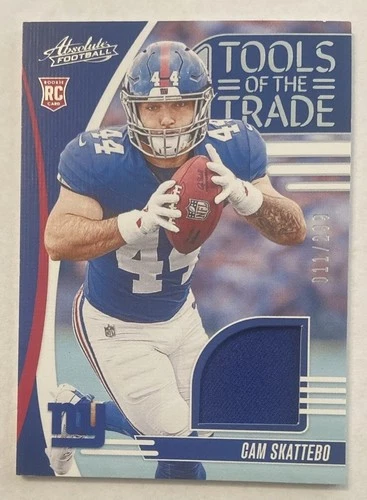 2025 Panini Absolute Cam Skattebo Base (RAW)