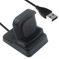5V Portable Plastic Smart Watch Charger Stand Dock For Fitbit Versa3/Sense e