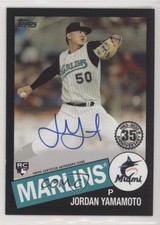 2020 Topps 1985 Baseball Black 199/199 Jordan Yamamoto #85A-JY Auto 7wx