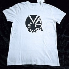 Valentino Circle Logo T-shirt White  SS '20  Size L  MSRP 550  NWT