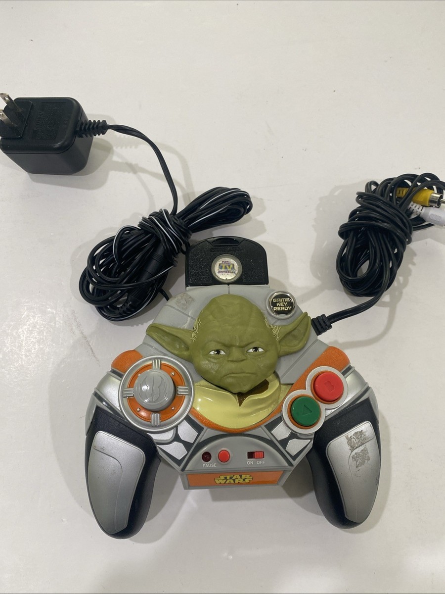 Jakks Pacific Star Wars Yoda Game Key Ready 2005 Plug n Play TV
