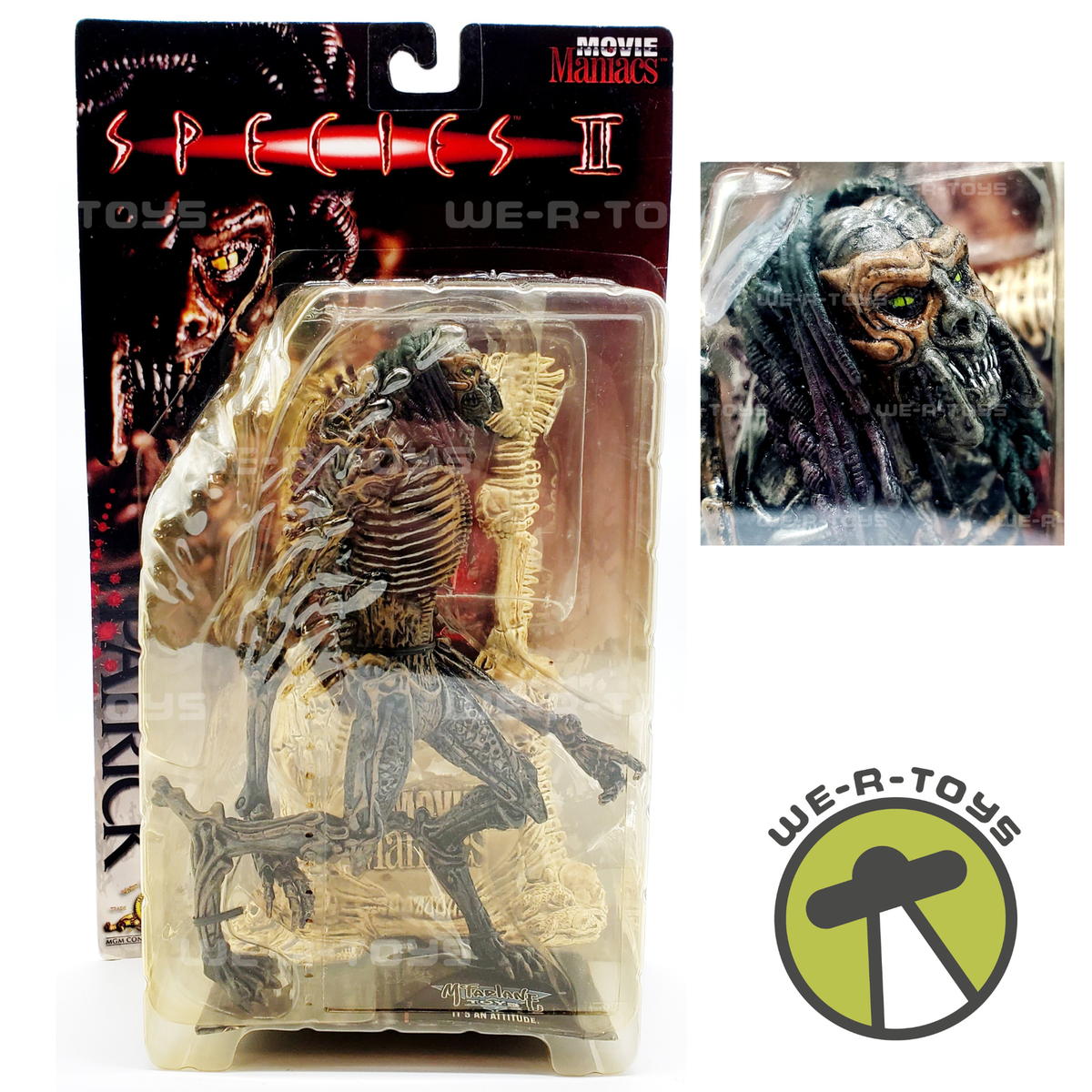 Movie Maniacs Species 2 Patrick Action Figure 1998 McFarlane