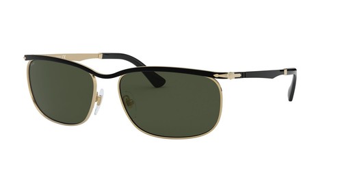 Gafas de sol para hombre PERSOL PO2458S 108631 Key West dorado negro verde almohada 62 mm - Imagen 2 de 10