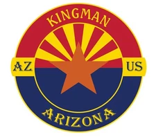 Kingman Arizona Sticker Decal A1293