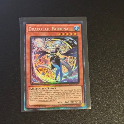 Dracotail Faimena RA05-EN035 Prismatic Collector's Rare