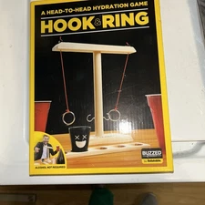 The Toy Network 10" Tiki Toss Wooden Tabletop Game