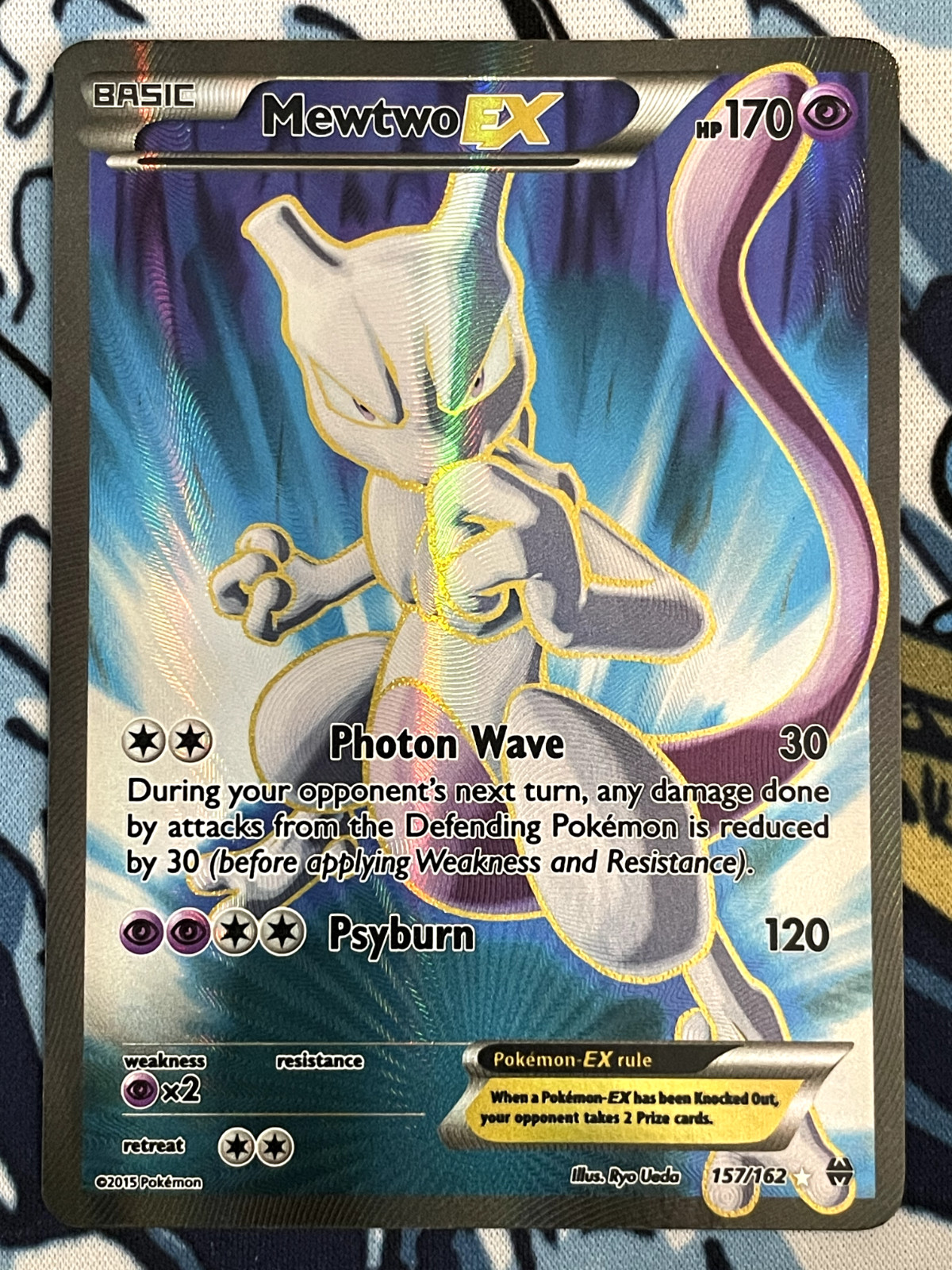 Mewtwo EX (157 Full Art) 157/162 Breakthrough Holo NM