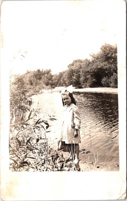 Sweet Young Lady Remember When We Took This Picture, Charles 1913 RP Reading KS