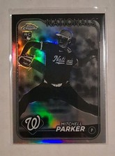 2024 Topps Chrome Update Negative Refractor Mitchell Parker RC
