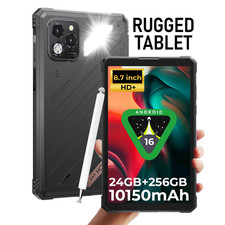 HOTWAV R11 Pro Rugged 8.7" Tablet Stylus Pen upto 24GB RAM 256GB Storage 120Hz