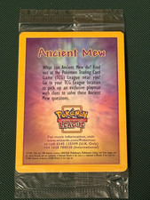 Ancient Mew SEALED Pokemon Ungeöffnet 2000 Movie Promo Holo Karte - RARE Near Mint