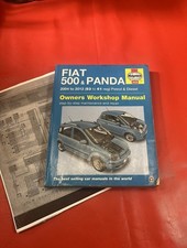 Manuale officina proprietario Fiat 500 e Panda (dal 2004 al 2012) Haynes - Fiat 500 e Panda